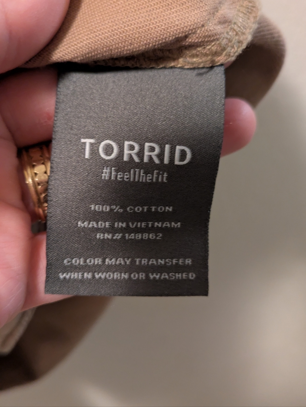 Torrid Tan Denim Shacket - Women's Lightweight Button-Front - Picture 11 of 12